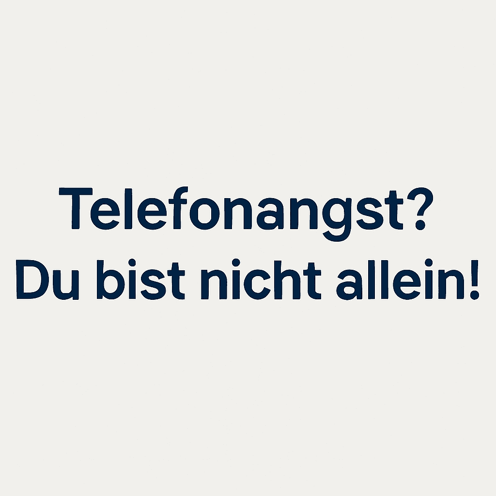 Telefonangst? Du bist nicht allein! So startest du souverän ins Q2.