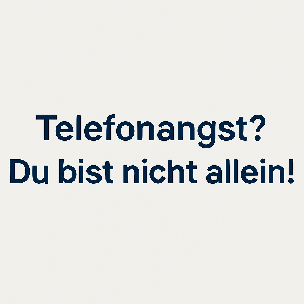 Telefonangst? Du bist nicht allein! So startest du souverän ins Q2.