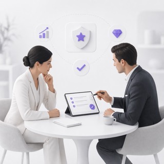 Illustration: Beratung & hochpreisige Dienstleistung